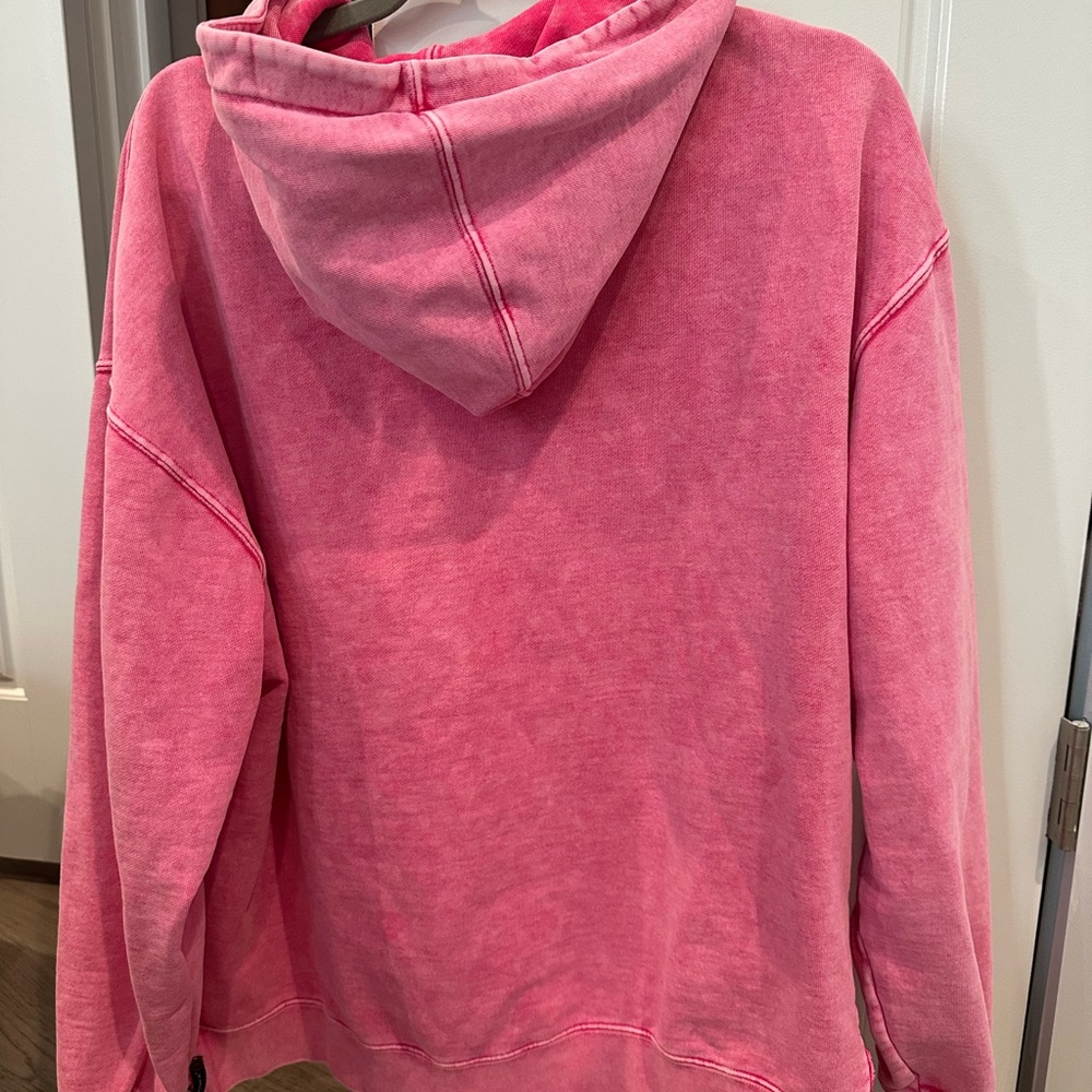 Rare Free People x One Teaspoon Pink Acid Speed Hoodie - Picture 7 of 8